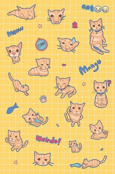 Original (my pet cat mango)